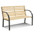 Classic British Garden Bench - Wood